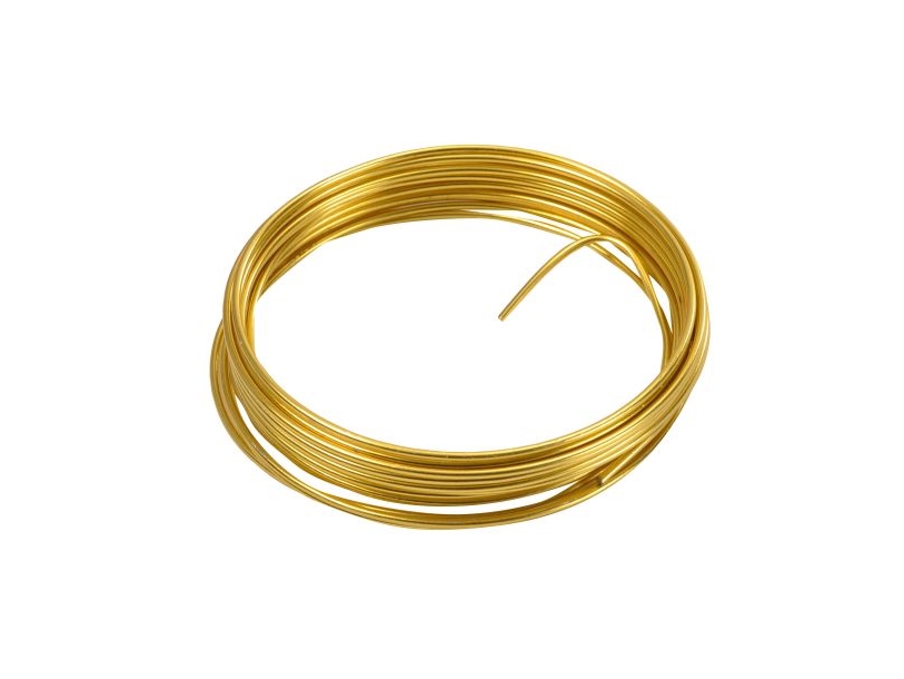 Goldene Metall-Draht, 2 Mm