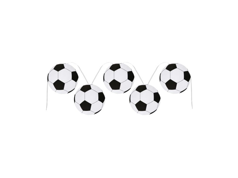 Fodbold Guirlande, 6 M
