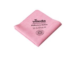 Microfiberklud PurMicro Active 38x35cm Rød PVA,5 stk/pk