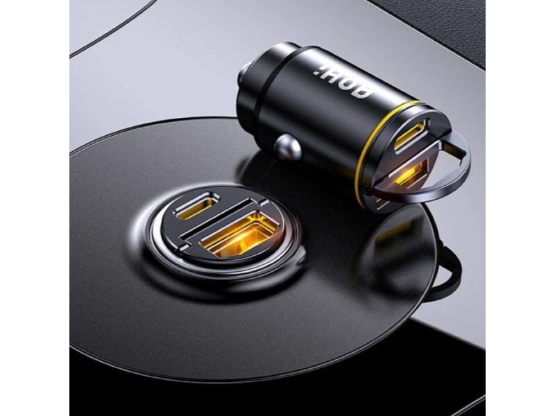 Aohi Billader Superauto Pd 45W 1X Usb-C, 1X Usb-A