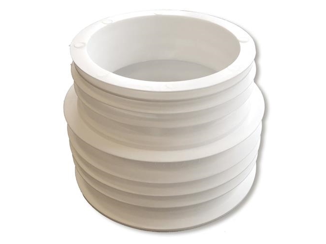 Ifø lige toilettilslutning - passer til rør med diameter på 110mm til 125mm