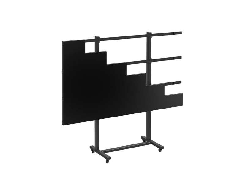 Vogel''s Tled 6X6 Dvled-Trolley Für 27"-Schränke In 6X6-Konfiguration, Schwarz, Flachbildschirm, Multimedia-Trolley, 405 Kg, 68,6 Cm (27")