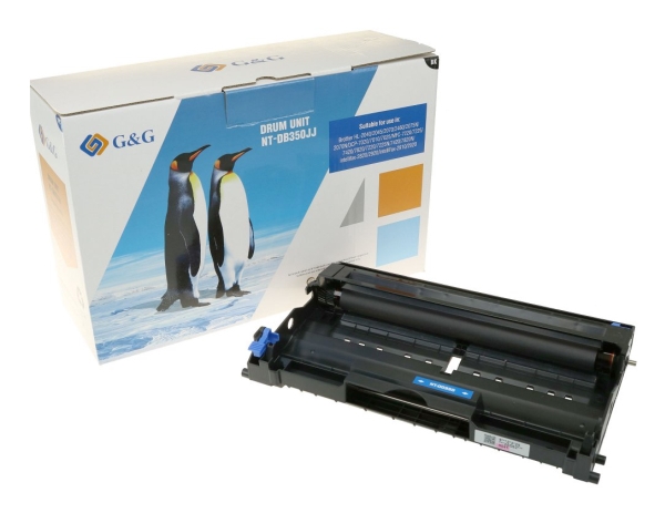 G&G 14177, Kompatibel, Brother, Dcp7010 Dcp7020 Dcp7025 Dr2000 Fax 2820 Fax 2920 Hl2030 Hl2040 Hl2070n Mfc7225n Mfc7420 ..., 1 Stück(E), 12000 Seiten
