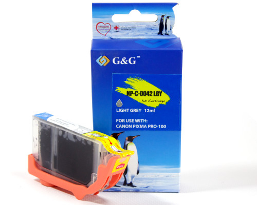 G&G 10285, Lys Grå, 12 Ml, 1 Stk, 0 Sider, 840 Sider, Enkelt Pakke