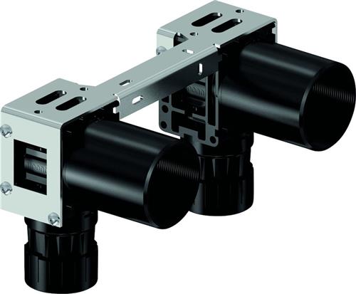 Uponor kobl.ds db 16X2,2-1/2 - Uponor Smart Aqua Plus kobl.dåse dobb Q&E M7a dr 16-rp1/2ft