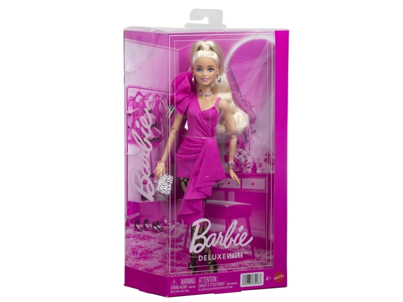 Barbie Deluxe Style Pink & Black Tights