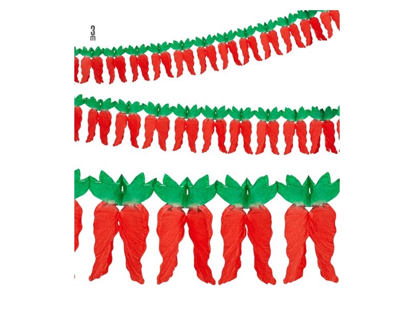 Chili-Girlande 3 M