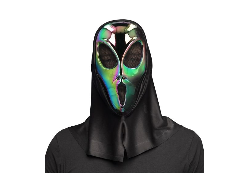 Alien-Maske Mit Kapuze