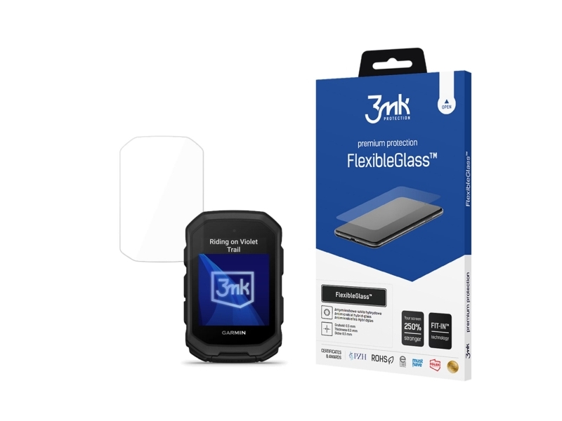 3Mk Flexibleglass Hybridglas Für Garmin Edge Mtb