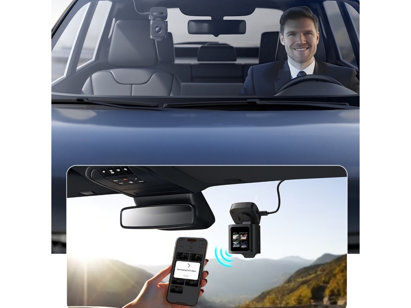 Baseus Primetrip Vd1 Pro Dash Cam 4K Super Capacity, Black