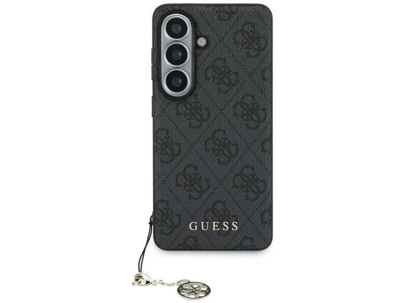 Guess 4G Classic Logo Charm Magsafe Cover Til Samsung Galaxy S26 - Sort