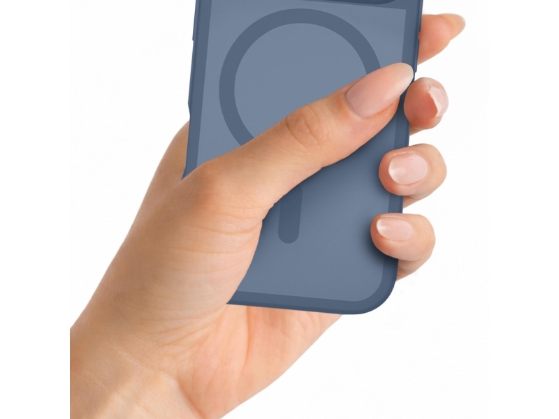3Mk Misty Magcase Til Iphone 15 Pro Max - Blå