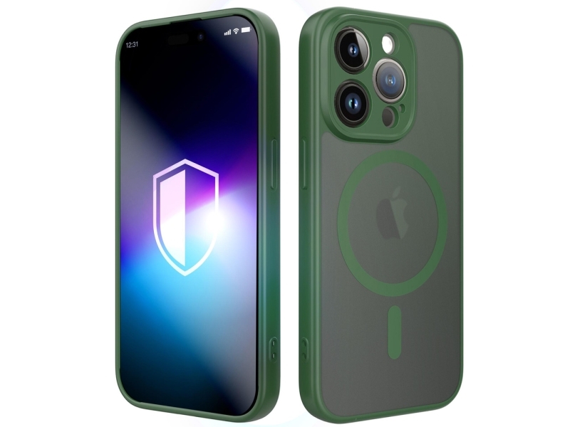3Mk Misty Magcase Für Iphone 15 Pro - Grün