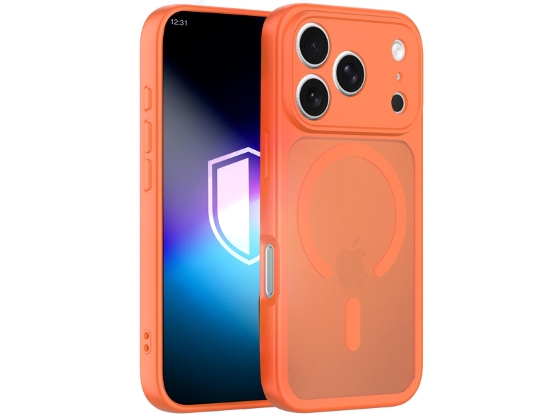 3Mk Apple Iphone 17 Pro - 3Mk Misty Magcase Orange