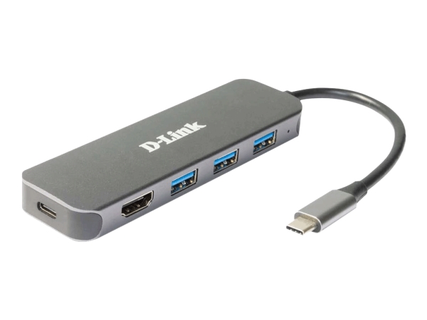 D-Link Dub-2333 5-In-1 Usb-C Hub Mit Hdmi/Usb-Pd (Retail)