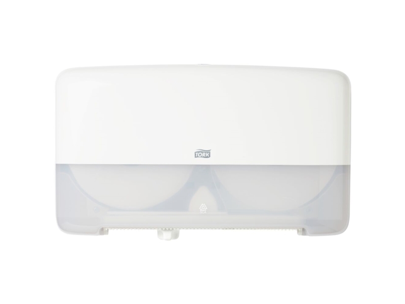 Spender Tork T2 Mini, 14,6X43,2X25,6 Cm, Weiß, Kunststoff
