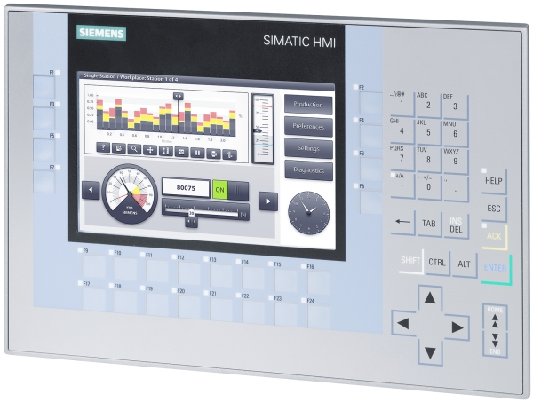 Siemens TFT-Panel 7 Zoll 6AV2124-1GC01-0AX0, 17,8 cm (7), 480 x 800 pixel, LCD, TFT, 308 mm, 204 mm