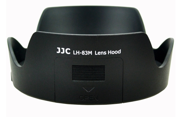JJC LH-83M, 7,7 cm, Rund, Sort