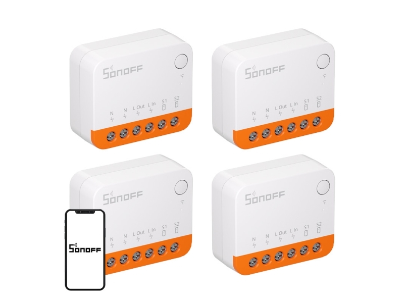 Sonoff MiniR4 (Extreme) 4-pak (MINIR4 4Pack)