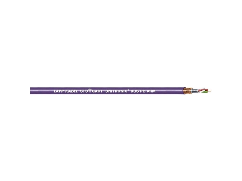 LAPP 2170247/100 Busledning UNITRONIC® BUS 1 x 2 x 0.65 mm² + 1 x 2 x 0.65 mm² Violet 100 m