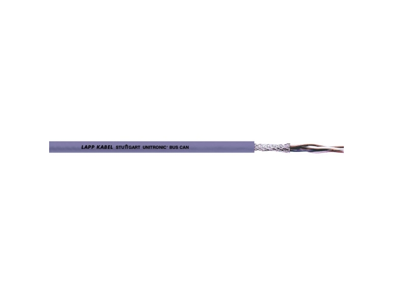 LAPP 2170261/100 Busledning UNITRONIC® BUS 2 x 2 x 0.22 mm² + 2 x 2 x 0.22 mm² Violet 100 m