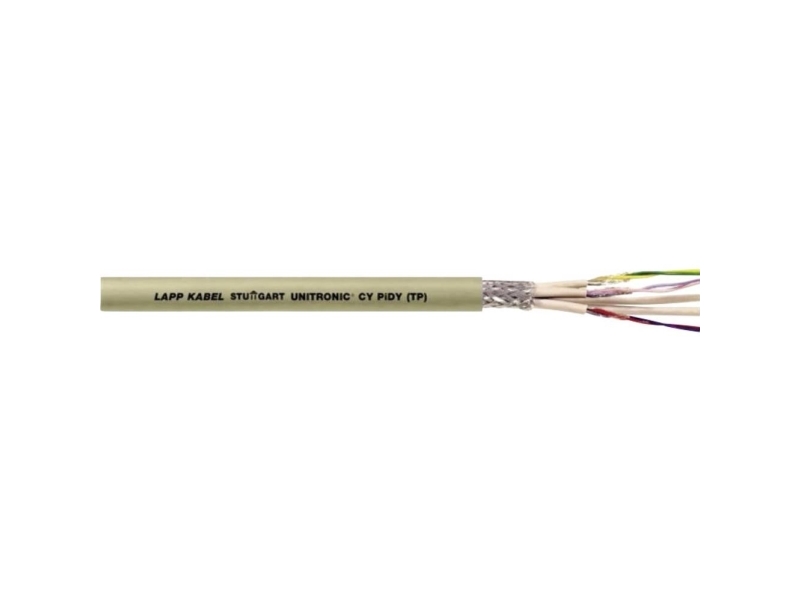 LAPP 12452/500 Tilslutningskabel ÖLFLEX® 540 P 2 x 0.75 mm² + 2 x 0.75 mm² Gul 500 m