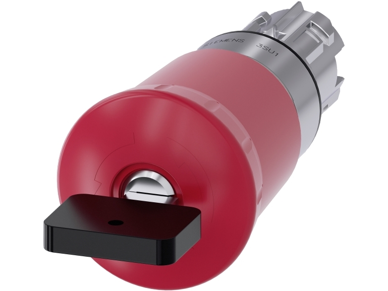 Siemens 3Su1050-1Hu20-0Aa0 Nødstopstast Ip66, Ip67, Ip69/Ip69k 1 Stk