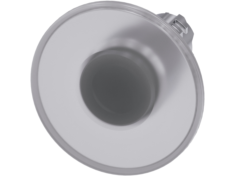 Siemens Leuchtpilzdrucktaster, 60Mm, Klar, Pull-Release, 68 G, 100 Mm, 80 Mm, 60 Mm