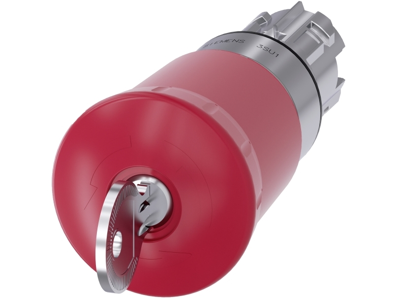 Siemens 3Su1050-1Hm20-0Aa0 Nødstopstast Ip66, Ip67, Ip69/Ip69k 1 Stk
