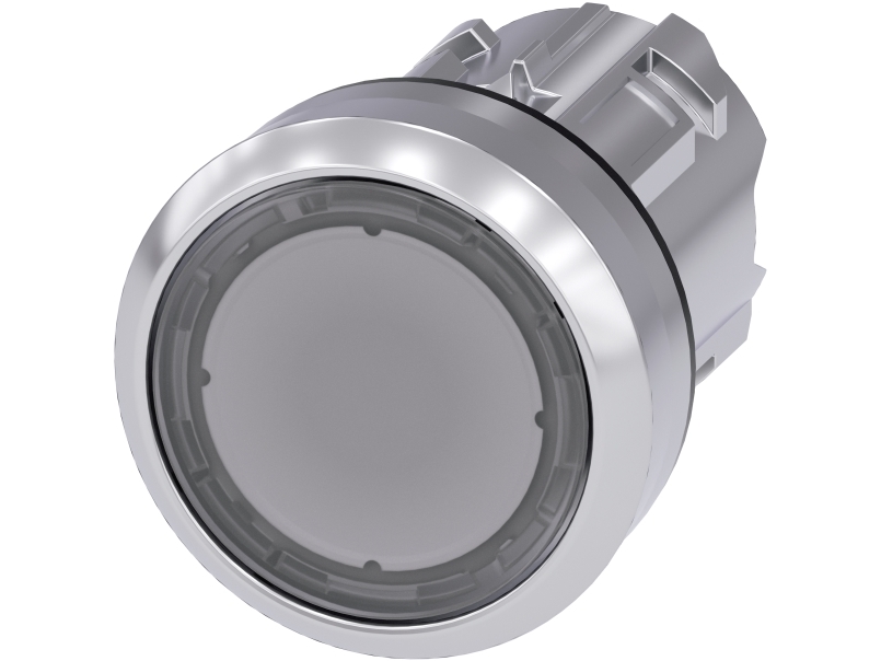 Siemens Leuchtdrucktaster, Klar, 35 G, 60 Mm, 25 Mm, 25 Mm