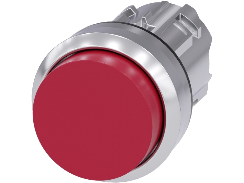 Siemens Drucktaster, Rot, 37 G, 60 Mm, 40 Mm, 40 Mm