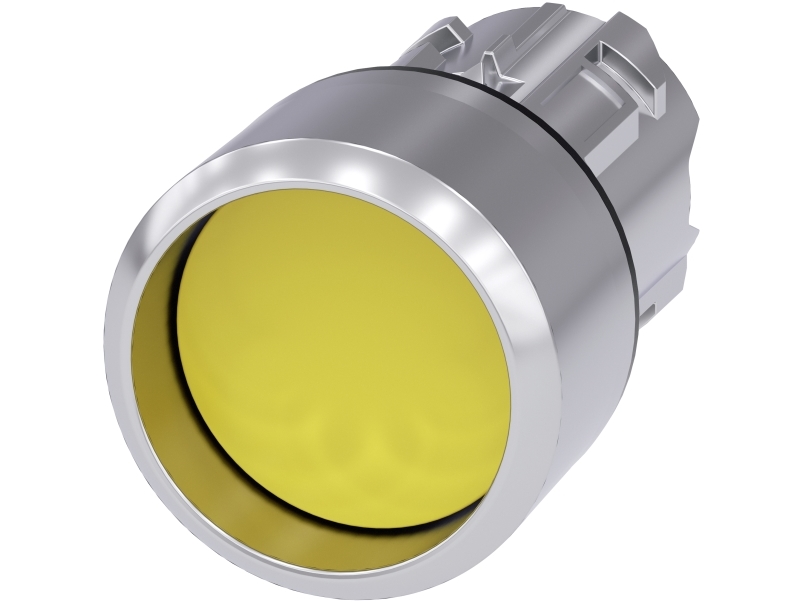 Siemens 3SU1050-0CB30-0AA03SU10500CB300AA0 Trykknap, 22 mm rund, 49 g, 80 mm, 30 mm, 30 mm