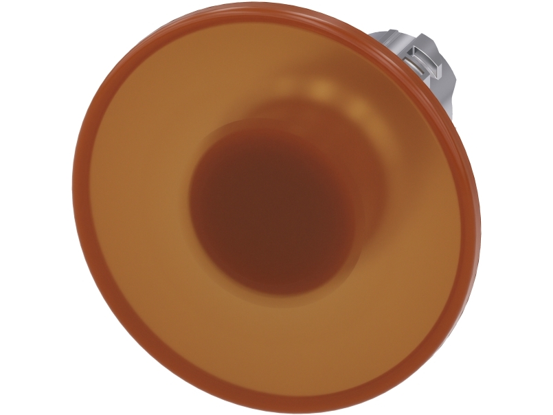 Siemens 3SU1051-1CD00-0AA0 Pilzdrucktaster 22mm rund amber, 57 g, 80 mm, 60 mm, 60 mm