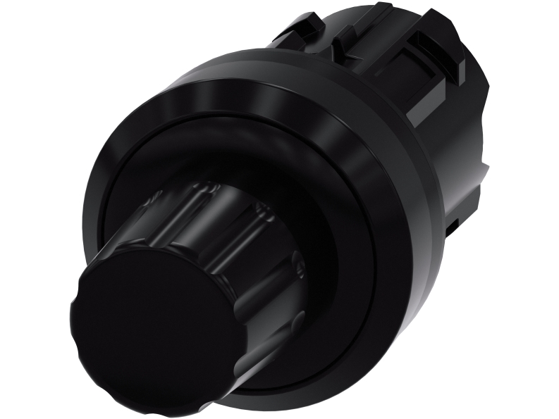 Siemens Stopptaster, Schwarz, 23 G, 80 Mm, 30 Mm, 30 Mm
