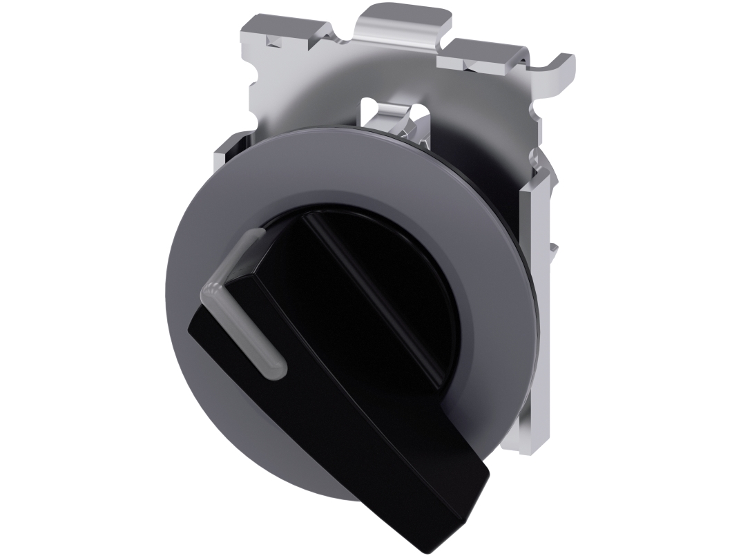 Siemens 3Su1062-2Ec10-0Aa0 Vippekontakt Med Belysning, 30 Mm Rund, Metal, Ip67, Ip69k, 3,05 Cm, 90 Mm, 90 Mm, 40 Mm, 84 G