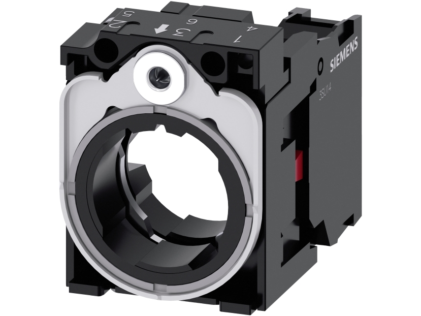 Siemens 3SU1550-1AA10-1CA0 Holder til 3 moduler, metal, 30 g, 50 mm, 40 mm, 30 mm