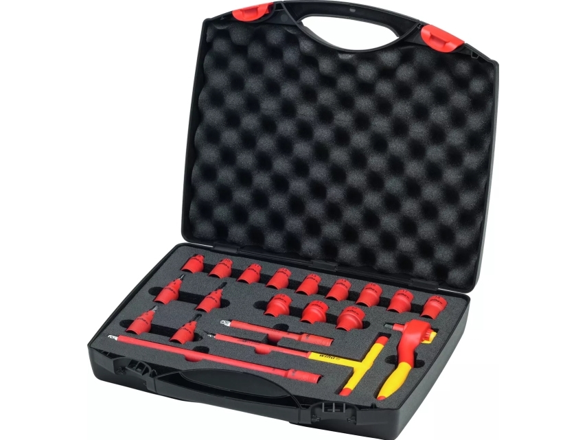 Wiha 3/8" Maulschlüssel-Satz Laus / 1000V 20-Teilig Im Koffer