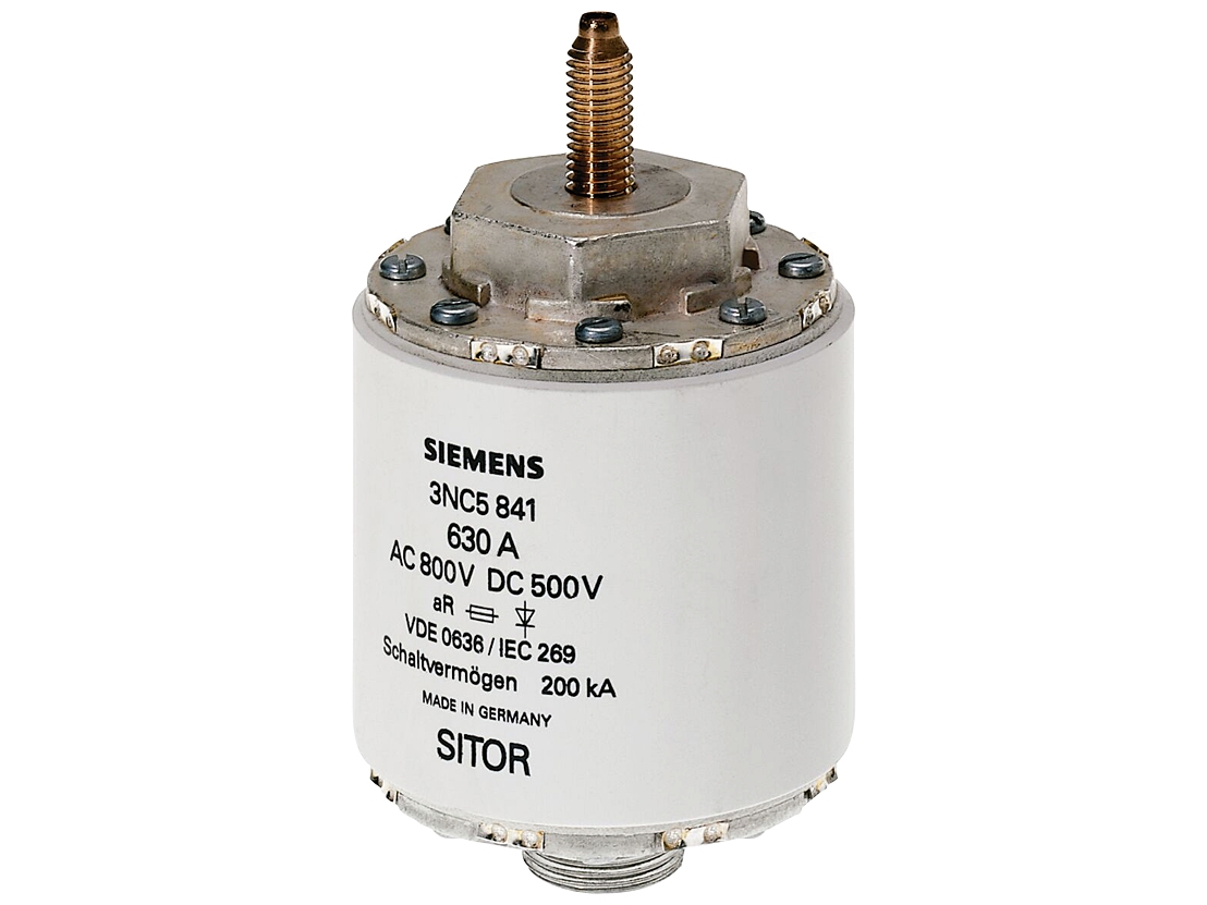 Siemens Sitor Sikringsindsats 3Nc5840 600 A Ac 1000 V Til Kemiske Anlæg, 151 Mm, 246 Mm, 93 Mm, 1,37 Kg