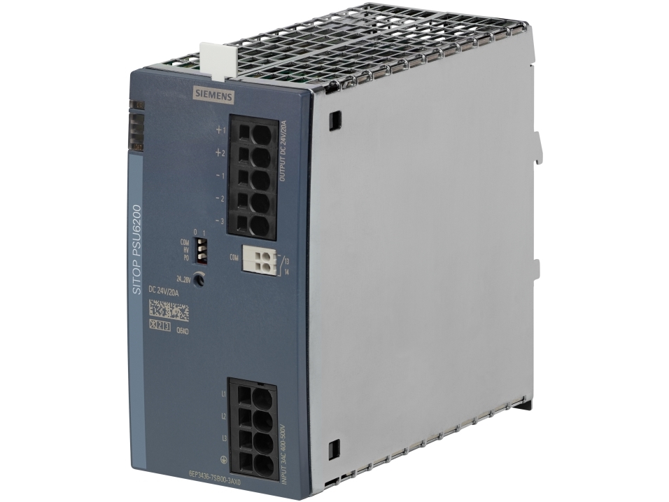 Siemens 6Ep34367sb003ax0 Strømforsyning Til Din-Skinne (Din-Rail) 20 A 480 W 1 X