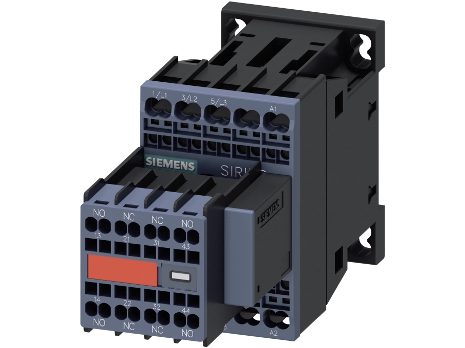Siemens 3Rt2015-2Ck64-3Ma0 Schütz 2 X Endschalter, 2 X Öffner 19 Kw 690 V 6,1 A Mit Varistor 1 St