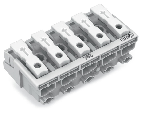 Wago 294-4005, Hvid, Polykarbonat (Pc), 24 A, 50 Mm, 27,3 Mm, 17 Mm