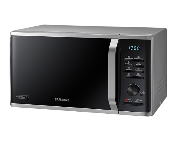 Samsung Mg23k3575as/Eo, Arbeitsplatte, Grill-Mikrowelle, 23 L, 800 W, Eingebautes Display, Led