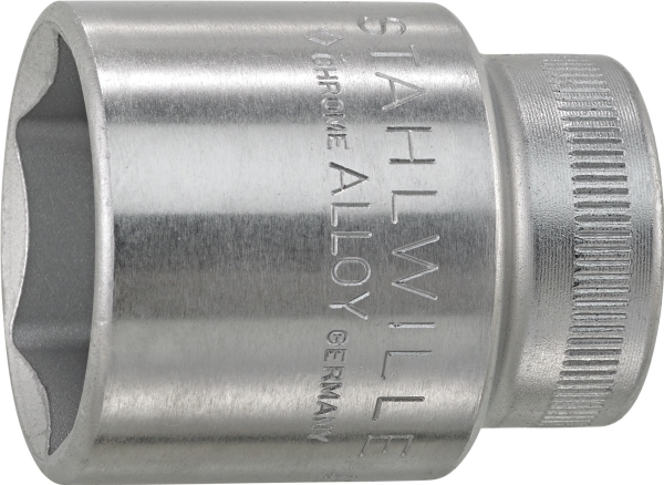 Stahlwille 02110021, Buchse, Chrom, Din En 3709, 59 G