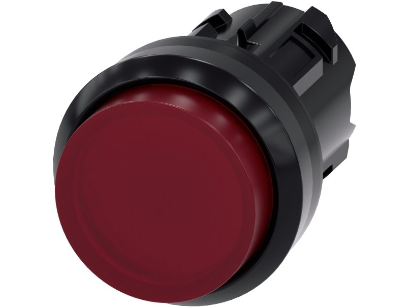 Siemens Leuchtdrucktaster, Rot, 16 G, 40 Mm, 30 Mm, 30 Mm