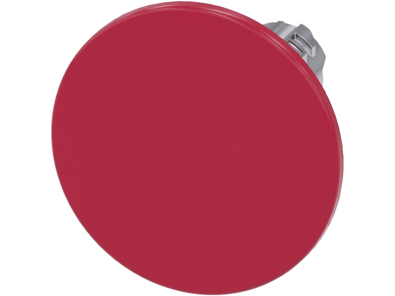 Siemens 3SU1050-1CD20-0AA0 svampeknap 22 mm rund rød, 55 g, 80 mm, 60 mm, 60 mm