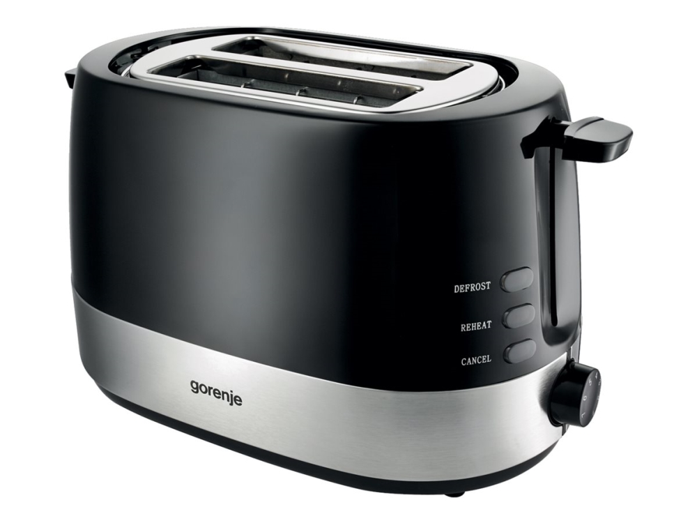 Gorenje T850bk, 2 Scheibe(N), Schwarz, Silber, 850 W, 1 M, 307 Mm, 167 Mm