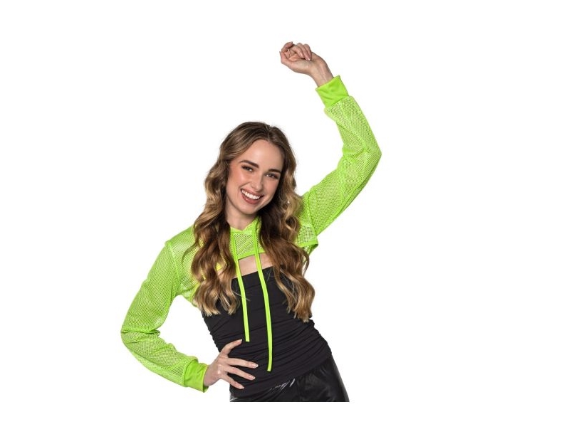 Neon Grøn Net Bolero