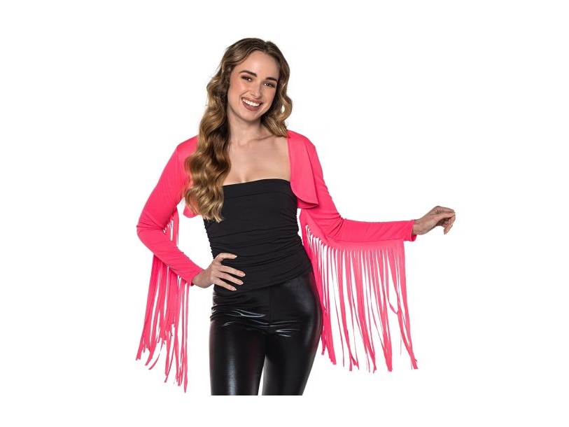 Neon Pink Rave-Bolero
