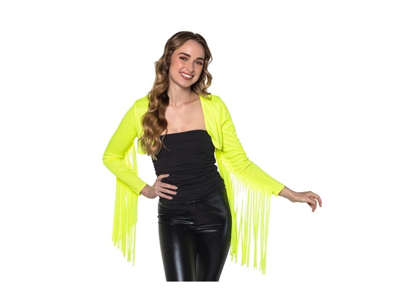 Neon Gelbe Rave-Bolero