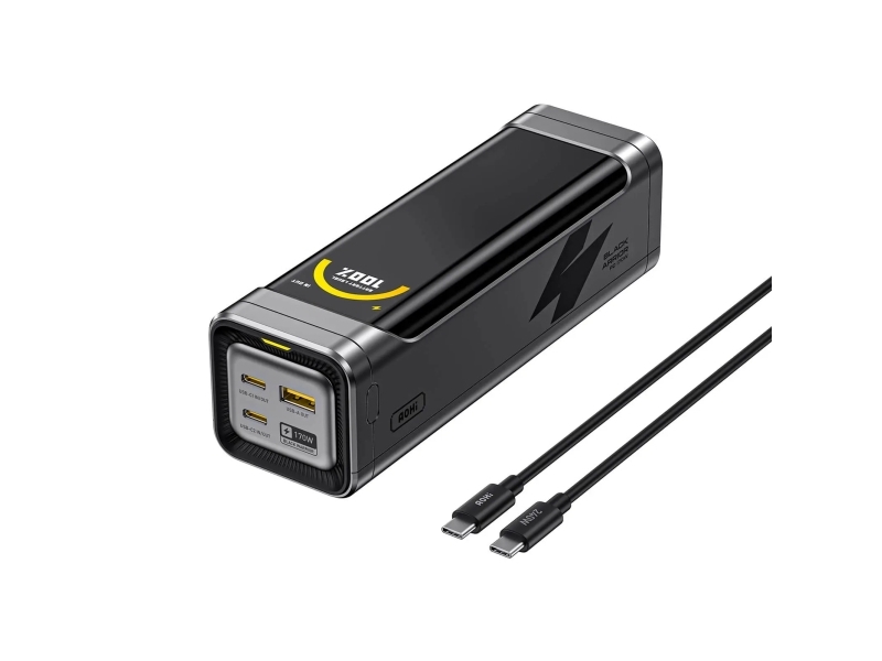 Aohi The Black Warrior Powerbank 170W Pd 25200 Mah